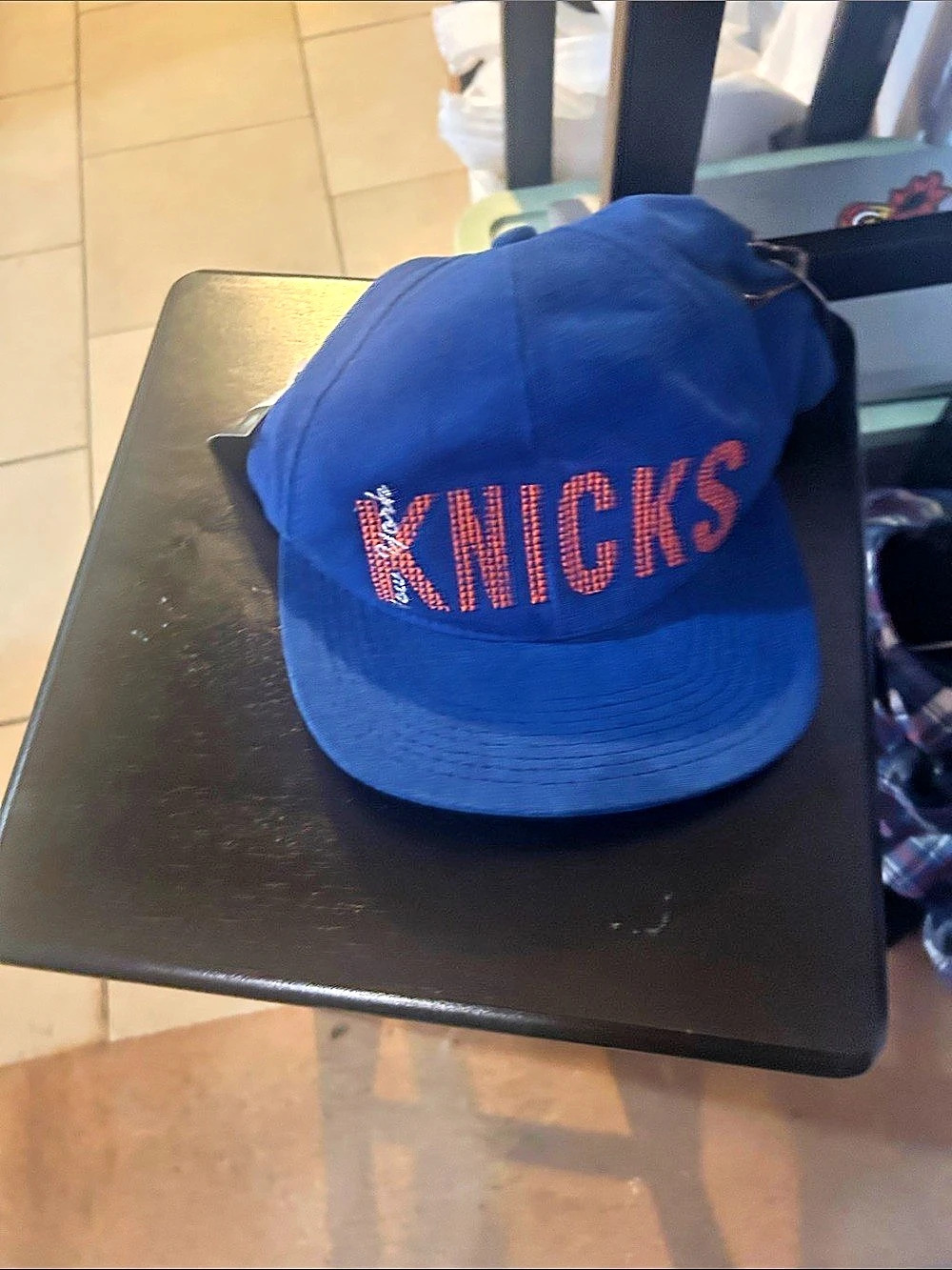 1991 New Era NBA New York Knicks cap Blue & Orange NWT